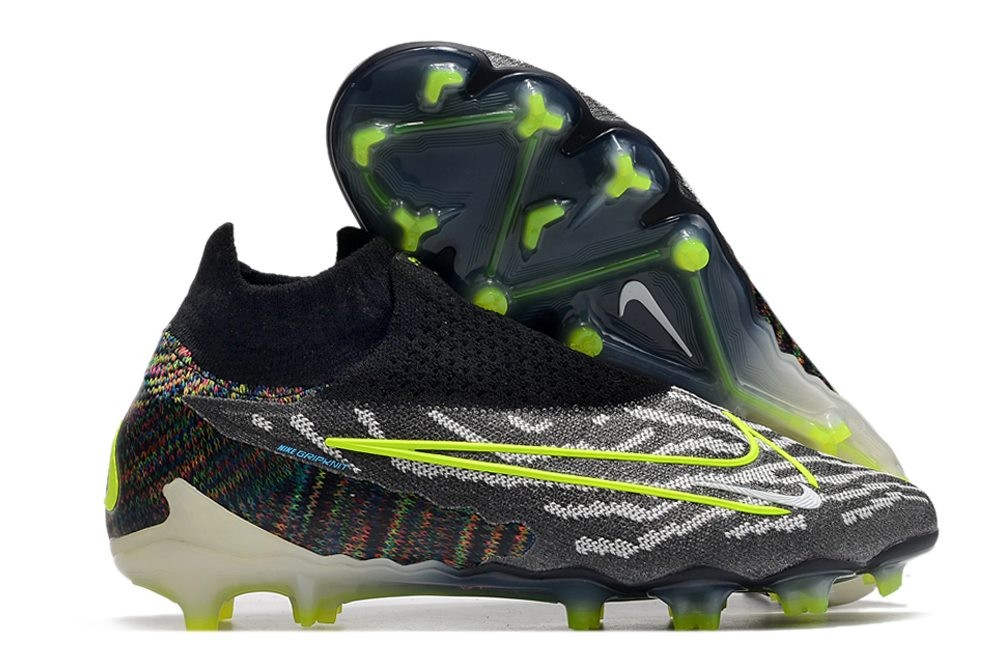 Zapatos Nike Phantom Gx Elite Df Fg Negro Voltio Blanco Azul Glow