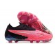 Nike Phantom GX Elite FG Zapatillas Rosa Negro
