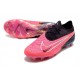 Nike Phantom GX Elite FG Zapatillas Rosa Negro