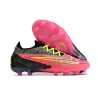 Nike Phantom GX Elite FG Zapatillas Rosa Negro Amarillo
