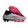 Nike Zoom Mercurial Superfly IX Elite XXV FG Plateado Metalizado Rosa Negro