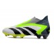 Bota Futbol adidas Predator Accuracy+ FG Blanco Negro Verde