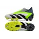 Bota Futbol adidas Predator Accuracy+ FG Blanco Negro Verde