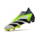 Bota Futbol adidas Predator Accuracy+ FG Blanco Negro Verde