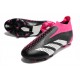 Bota Futbol adidas Predator Accuracy+ FG Blanco Negro Rosa