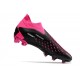 Bota Futbol adidas Predator Accuracy+ FG Blanco Negro Rosa
