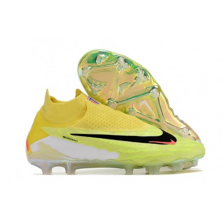 Nike Gripknit Phantom GX Elite DF FG Amarillo Verde