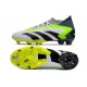 Zapatillas adidas Predator Accuracy.1 FG Blanco Negro Limón Lúcido