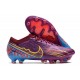 Nike ZOOM Mercurial Vapor 15 Elite AG-Pro KM Remolacha Oscura Mtlc Vivid Dorado