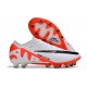 Nike ZOOM Mercurial Vapor 15 Elite AG-Pro Blanco Carmesí Vivo Negro