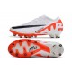 Nike ZOOM Mercurial Vapor 15 Elite AG-Pro Blanco Carmesí Vivo Negro
