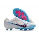 Nike ZOOM Mercurial Vapor 15 Elite AG-Pro Blanco Azul