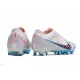 Nike ZOOM Mercurial Vapor 15 Elite AG-Pro Blanco Azul