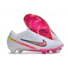 Nike Air Zoom Mercurial Vapor 15 Elite FG Blanco Rosa