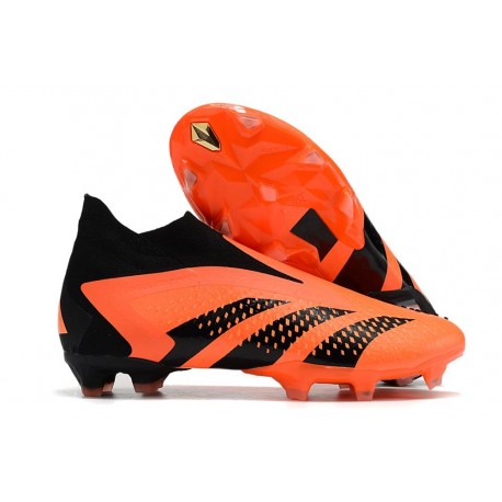 Bota Futbol adidas Predator Accuracy+ FG Equipo Solar Naranja Negro
