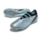 Adidas X Crazyfast Messi.1 FG Nuevas Plateado Met Azul Felicidad Negro