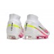 Nike Air Zoom Mercurial Superfly 9 Elite FG Blanco Rosa