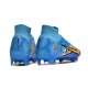 Nike Air Zoom Mercurial Superfly 9 Elite FG X Mbappe Azul Báltico Blanco
