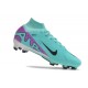 Nike Air Zoom Mercurial Superfly 9 Elite FG Hyper Turq Sueño Fuxia Negro Blanco