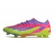 Adidas X Crazyfast Messi.1 FG Nuevas Korean Nights Son - Limón Lúcido Azul Rosa