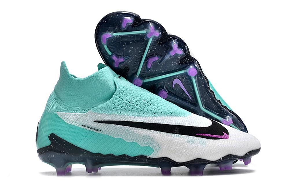 Nike Gripknit Phantom GX Elite DF FG Hyper Turq Negro Sueño Fuxia