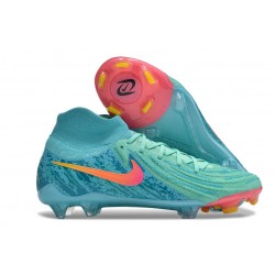 Botas Nike Phantom Luna 2 Elite FG Verde Resplandor Negro