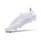Zapatillas adidas Predator Elite Sin Cordone FG Blanco Plateado Met