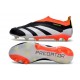 Zapatillas adidas Predator Elite Sin Cordone FG Negro Blanco Rojo
