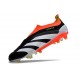 Zapatillas adidas Predator Elite Sin Cordone FG Negro Blanco Rojo