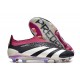 Zapatillas adidas Predator Elite Sin Cordone FG Negro Blanco Violeta