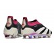 Zapatillas adidas Predator Elite Sin Cordone FG Negro Blanco Violeta
