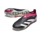Zapatillas adidas Predator Elite Sin Cordone FG Negro Blanco Violeta