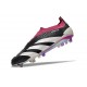 Zapatillas adidas Predator Elite Sin Cordone FG Negro Blanco Violeta