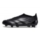 Zapatillas adidas Predator Elite Sin Cordone FG Negro Carbón