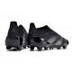 Zapatillas adidas Predator Elite Sin Cordone FG Negro Carbón