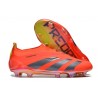 Zapatillas adidas Predator Elite Sin Cordone FG Rojo Negro Amarillo
