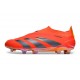Zapatillas adidas Predator Elite Sin Cordone FG Rojo Negro Amarillo