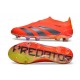 Zapatillas adidas Predator Elite Sin Cordone FG Rojo Negro Amarillo