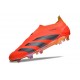 Zapatillas adidas Predator Elite Sin Cordone FG Rojo Negro Amarillo
