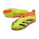 Zapatillas adidas Predator Elite Sin Cordone FG Amarillo Negro Rojo