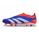 Zapatillas adidas Predator Elite Sin Cordone FG Azul Blanco Rojo