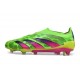 Zapatillas adidas Predator Elite Sin Cordone FG Team Verde Solar Team Shock Amarillo Limón Lúcido