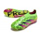 Zapatillas adidas Predator Elite Sin Cordone FG Team Verde Solar Team Shock Amarillo Limón Lúcido