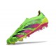 Zapatillas adidas Predator Elite Sin Cordone FG Team Verde Solar Team Shock Amarillo Limón Lúcido