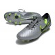 Nueva Nike Tiempo Legend 10 Elite FG Gris Negro Verde