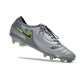 Nueva Nike Tiempo Legend 10 Elite FG Gris Negro Verde