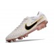 Nueva Nike Tiempo Legend 10 Elite FG Blanco Oro Negro