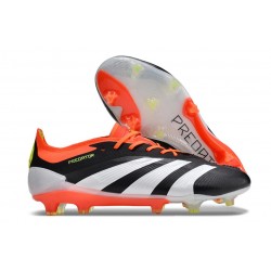 Nueva adidas Predator Elite L FG Negro Blanco Rojo