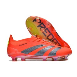 Nueva adidas Predator Elite L FG Rojo Negro Amarillo