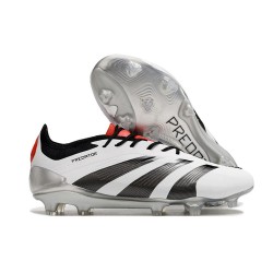 Nueva adidas Predator Elite L FG Blanco Negro Rojo